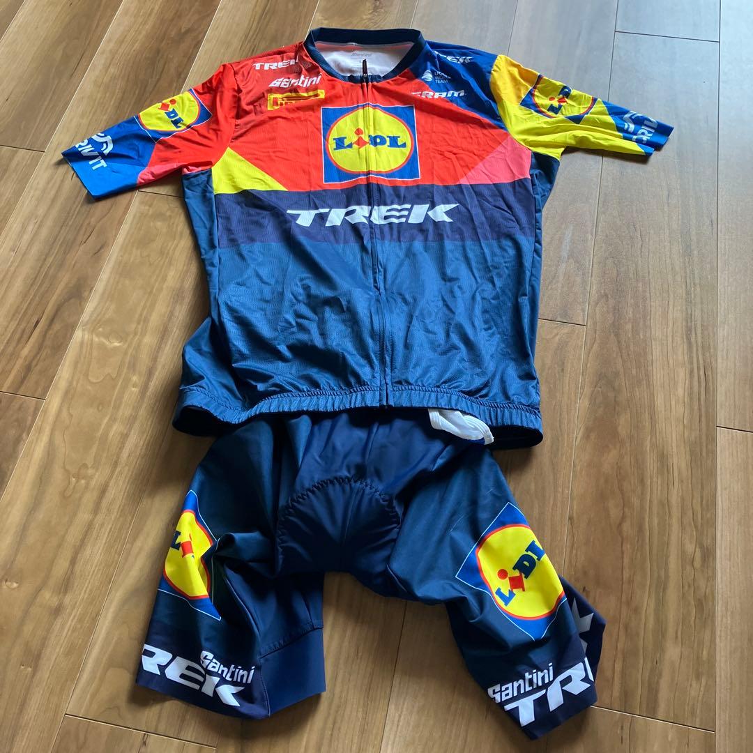 リドルトレックレプリカサイクリングジャージ Lサイズ上下新品