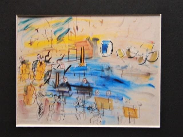 Raoul Dufy、ラウル・デュフィ【L’Orchestre】海外レゾネ