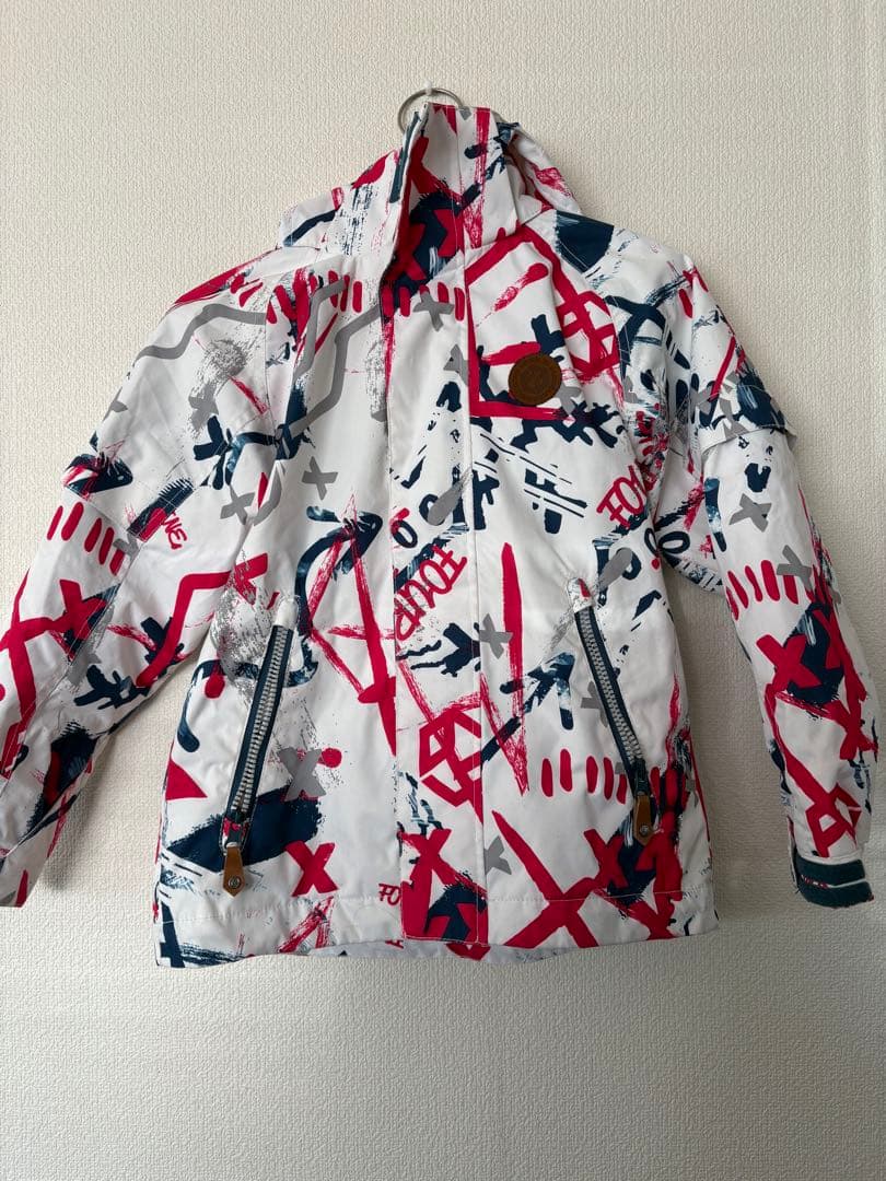 FOURNINES 子供用スキーウェア 130上下セット