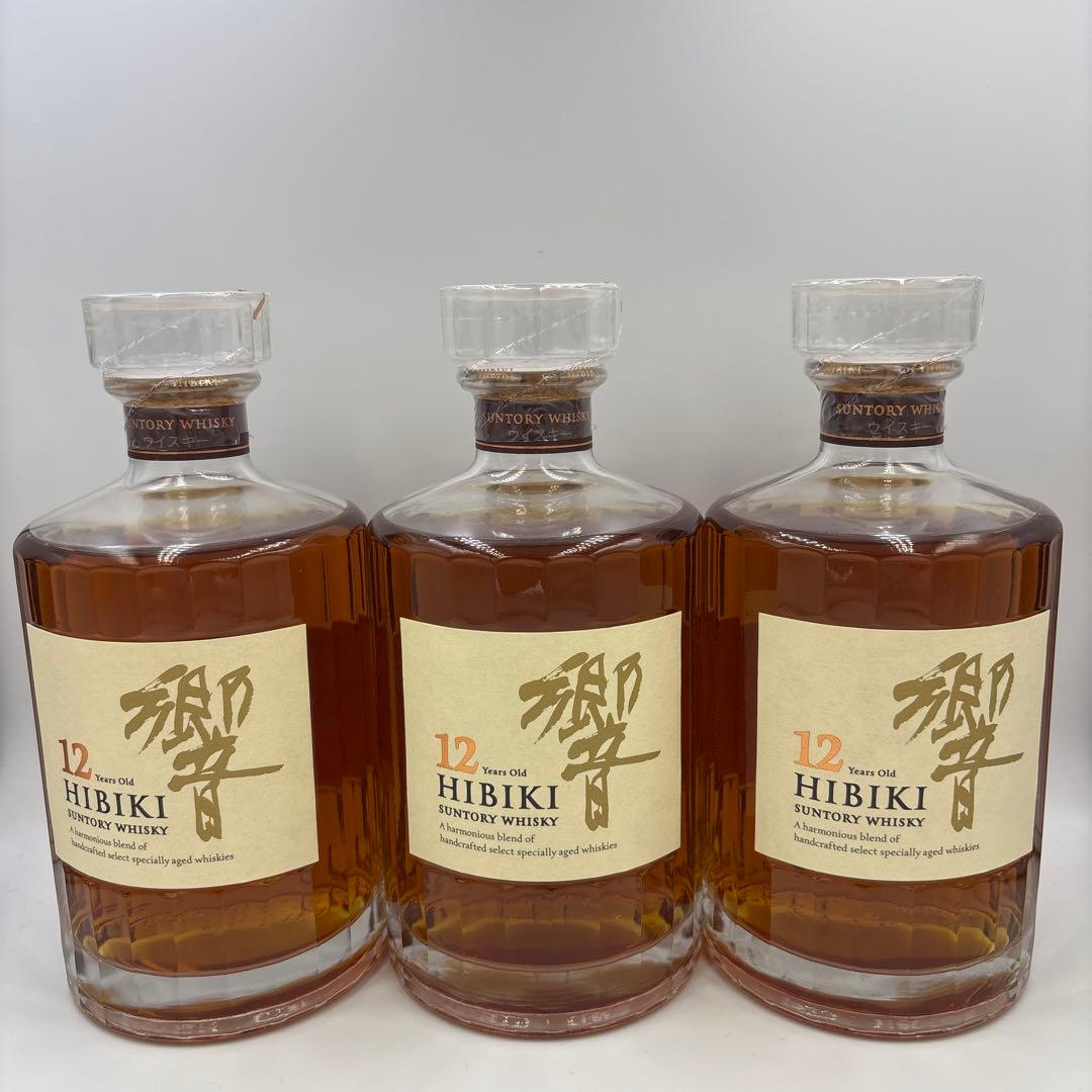 サントリー　響12年 700ml 箱有り 3本