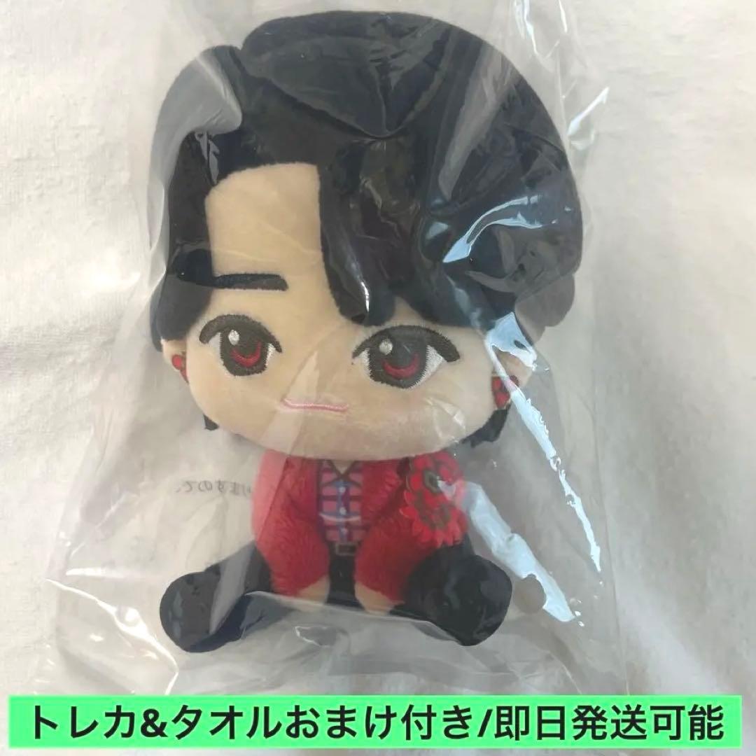 おまけ付きトレカとタオル・ミセスグリーンアップル大森元貴A賞ぬいぐるみマスコット