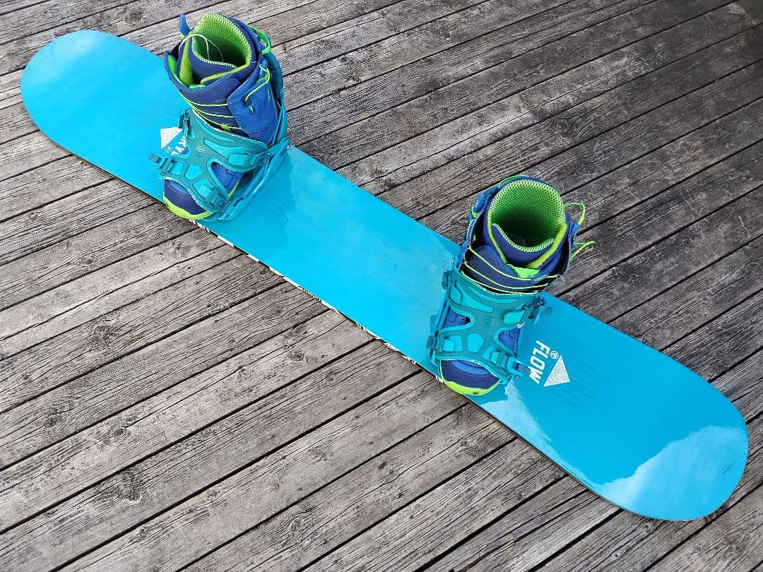 スノーボード 3点セット FLOW VERVE 157cm フロービンディング