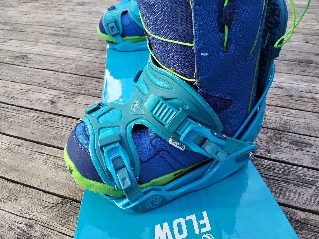 スノーボード 3点セット FLOW VERVE 157cm フロービンディング