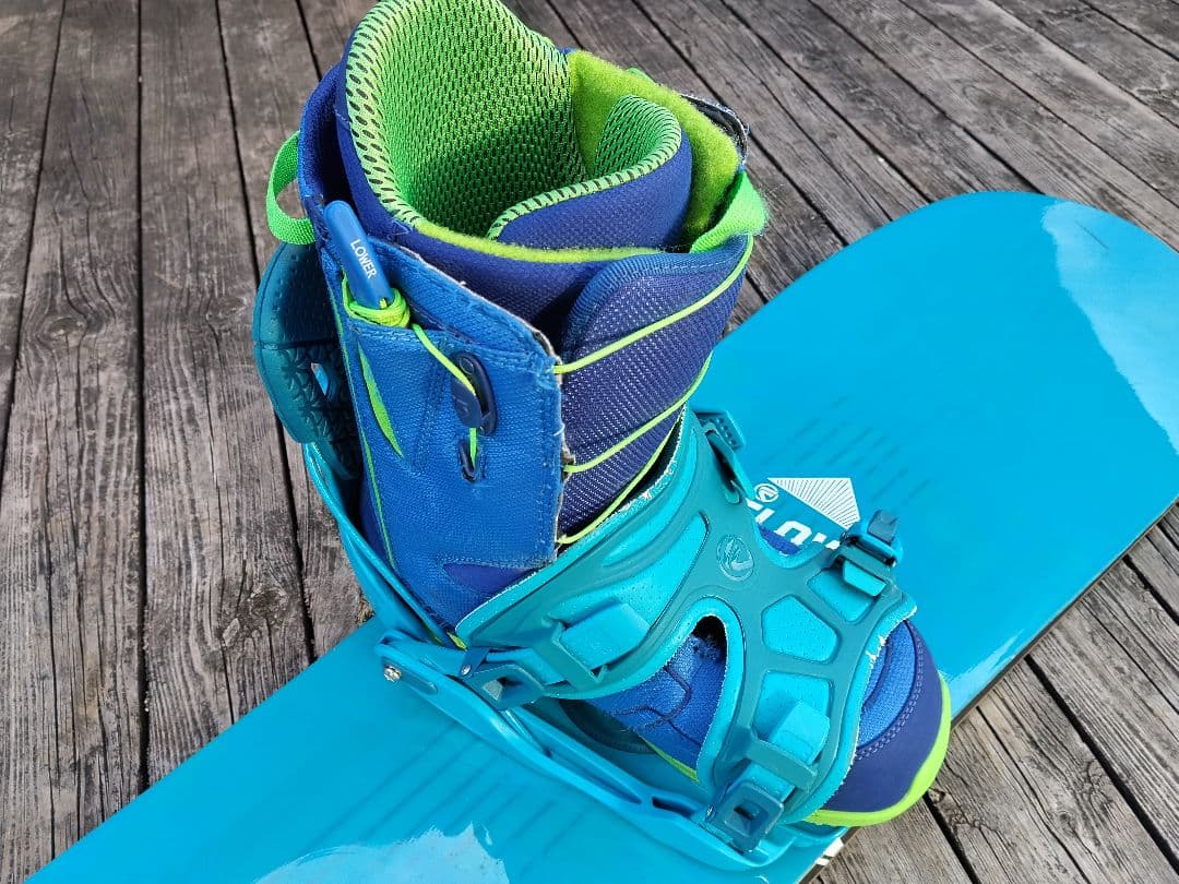 スノーボード 3点セット FLOW VERVE 157cm フロービンディング