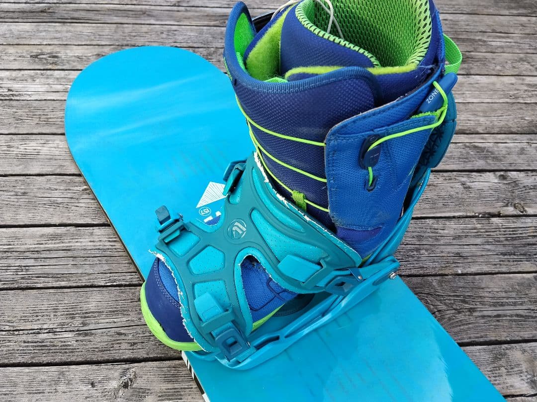 スノーボード 3点セット FLOW VERVE 157cm フロービンディング