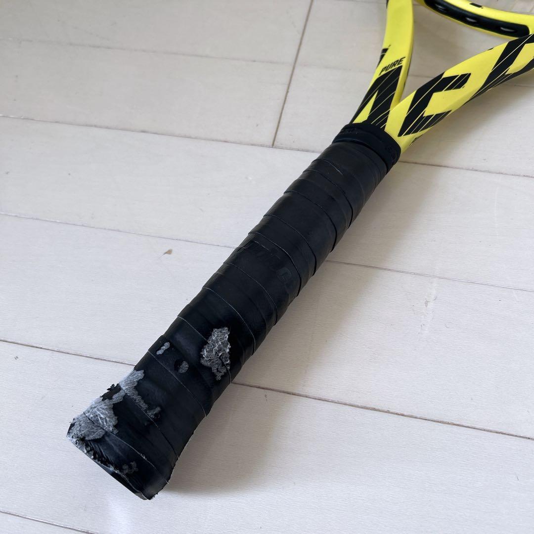 【美品】バボラ PURE AERO Team 2019 G2 Babolat