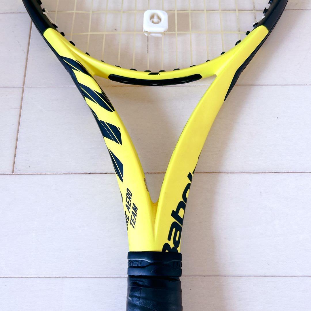 【美品】バボラ PURE AERO Team 2019 G2 Babolat
