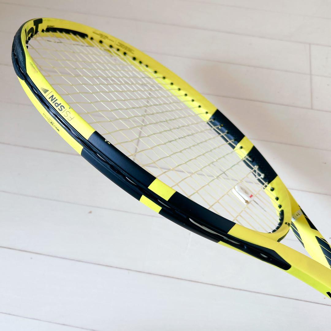 【美品】バボラ PURE AERO Team 2019 G2 Babolat
