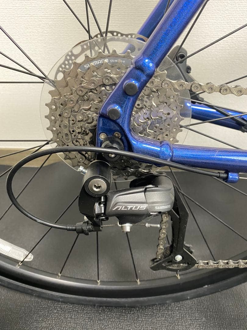 GIANT ロードバイク ブルー 購入後、10キロ程度走行　完全自宅室内保管