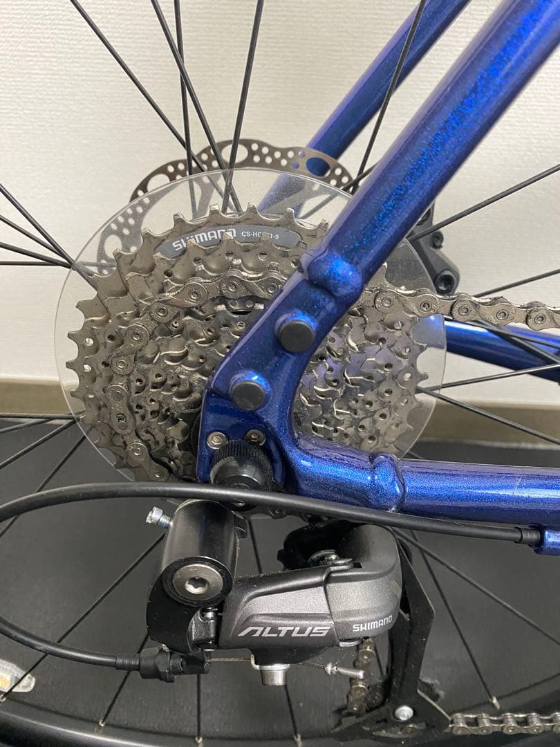 GIANT ロードバイク ブルー 購入後、10キロ程度走行　完全自宅室内保管