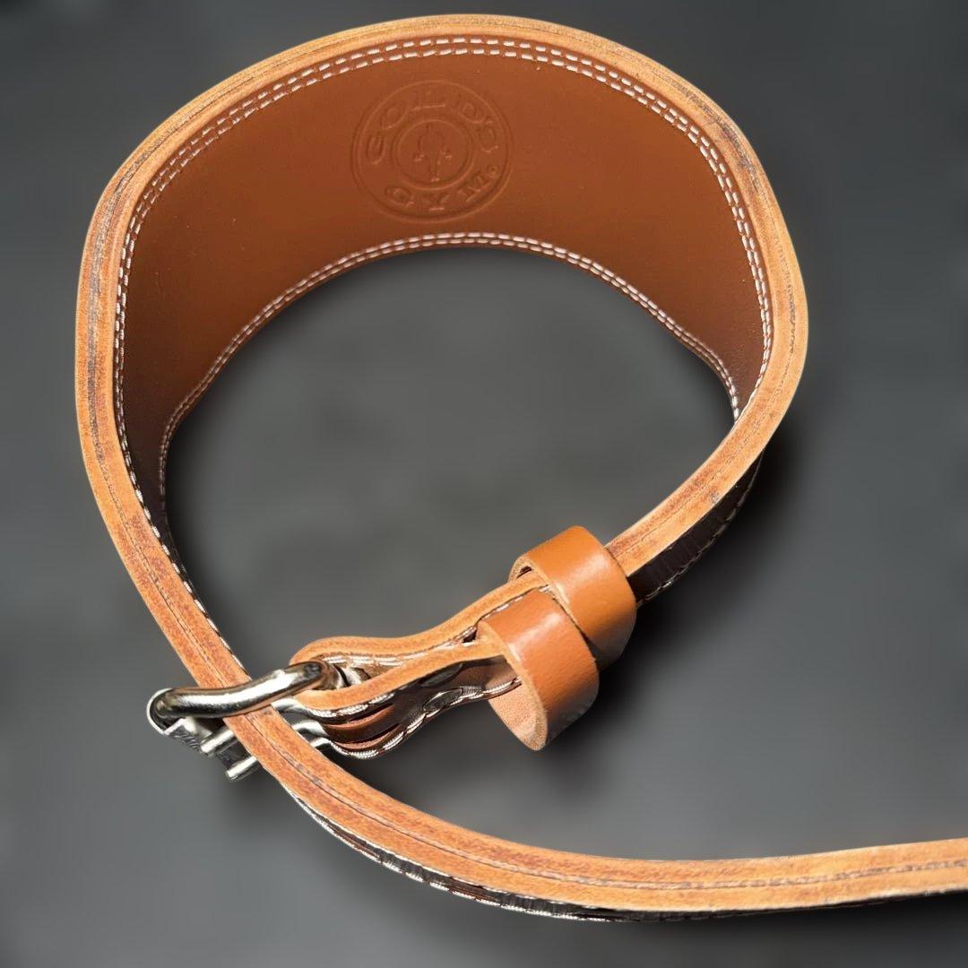 GOLD'S GYM プロレザーベルト Mサイズ