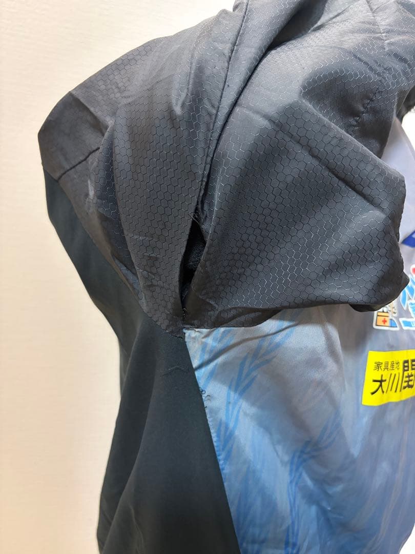 訳あり品　サガン鳥栖支給ウインドブレーカー上下セット【非売品】