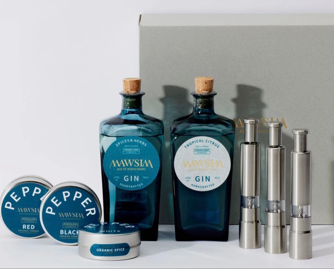 ジン　MAWSIM マウシム　ギフトコレクション　ペッパー　ペッパーミル　GIN