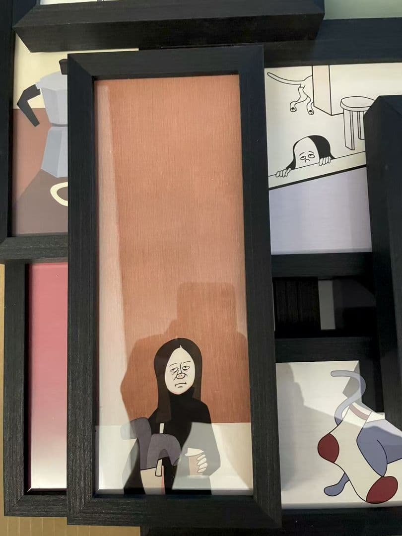 花井祐介 木版画「無題1」