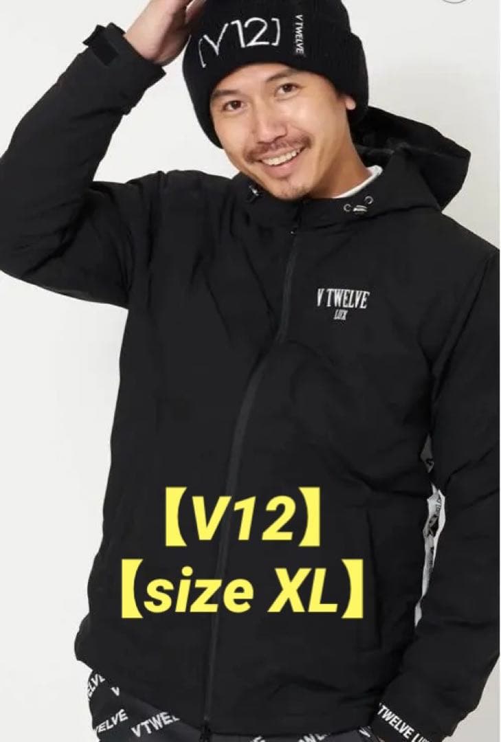 新品正規品【V12/sizeXL】ダウンLX SIDE TAPE DOWNJKT