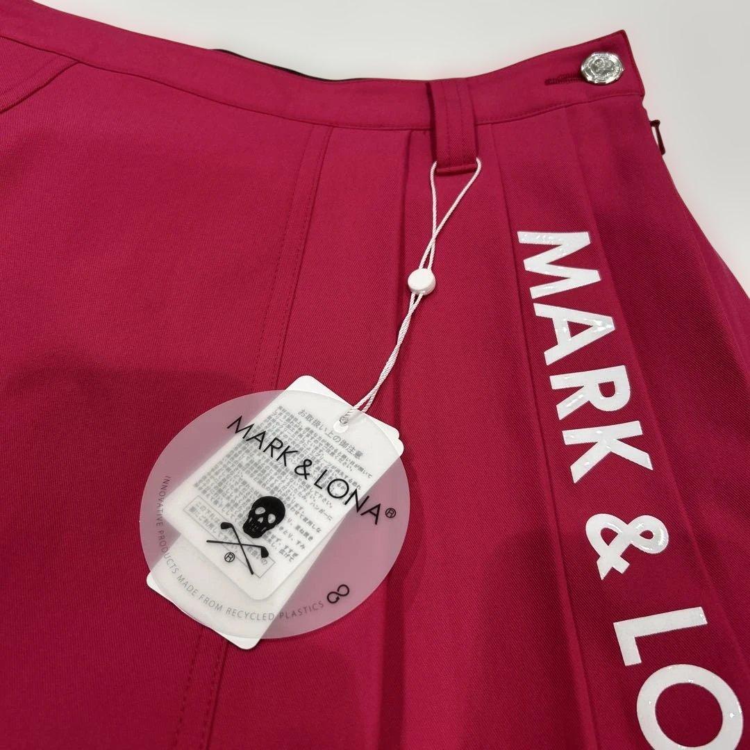 新品❤️MARK & LONA ピンクプリーツスカート