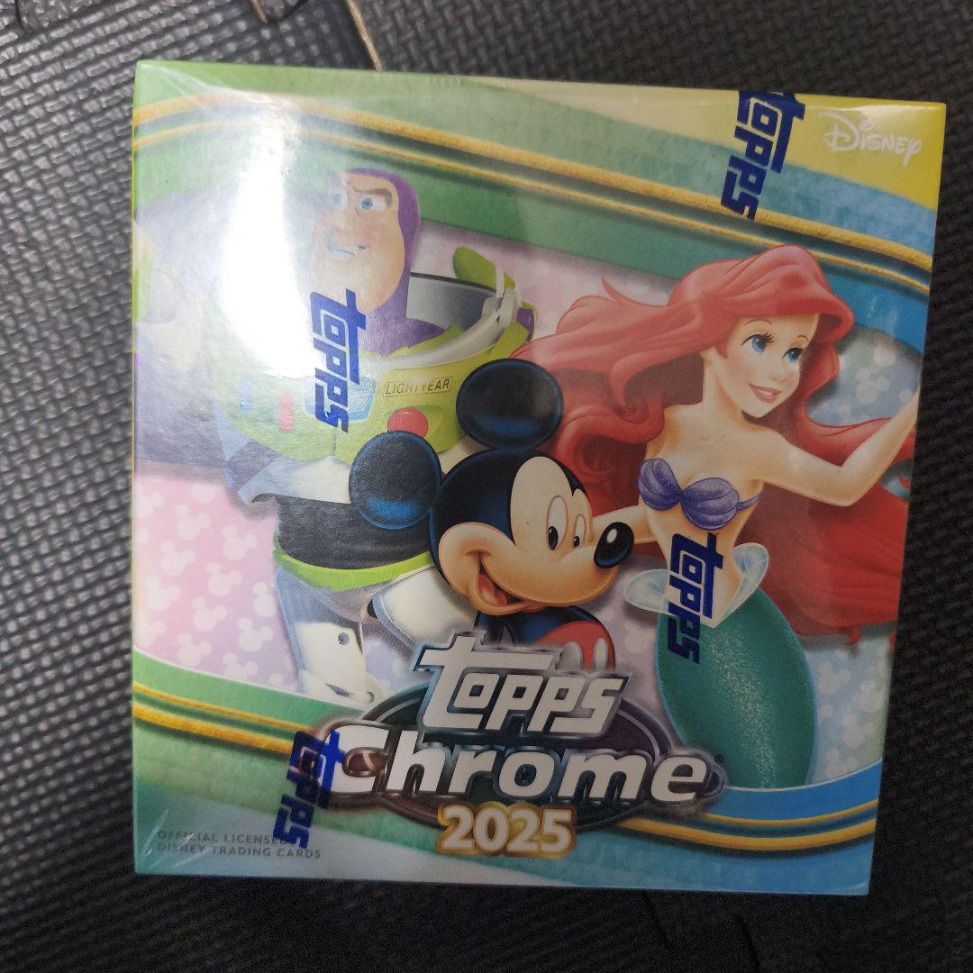 未開封　シュリンク付　Topps Chrome Disney Mega Box
