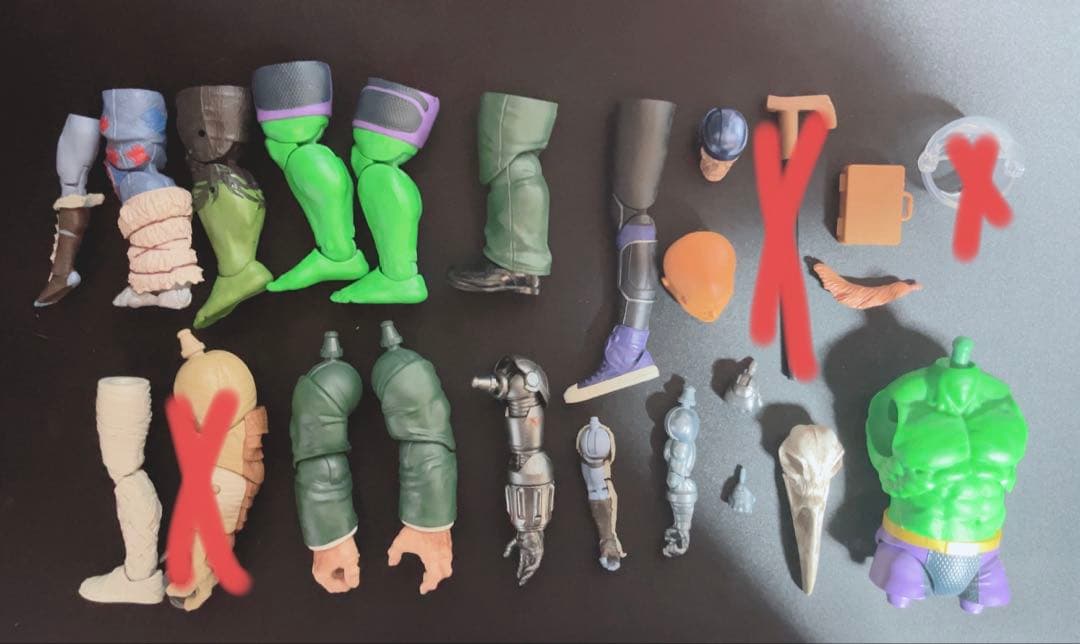 [バラ売り可] マーベルレジェンド ビルドパーツ