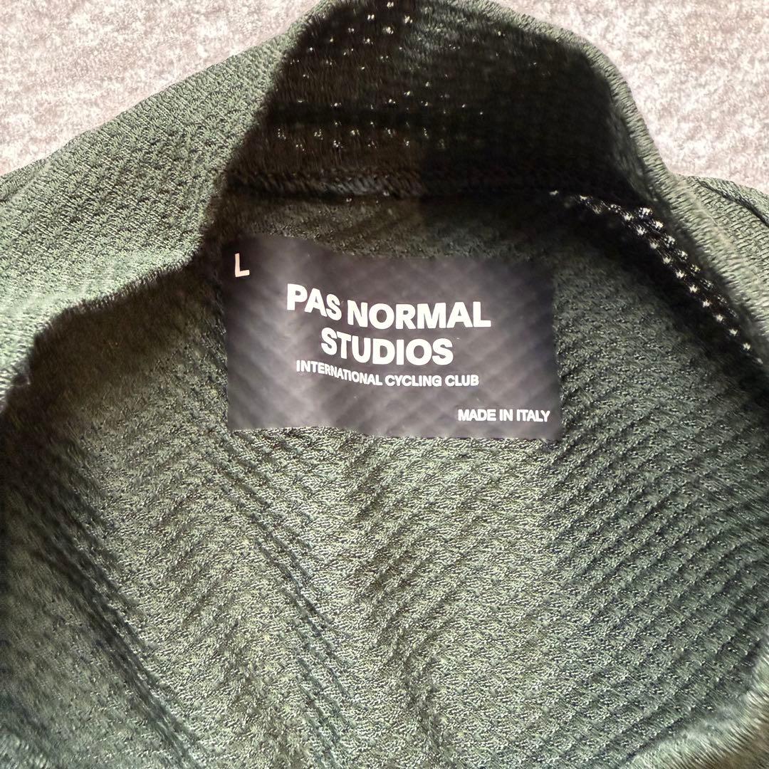 PAS NORMAL STUDIOS サイクルジャージ L ダークグリーン