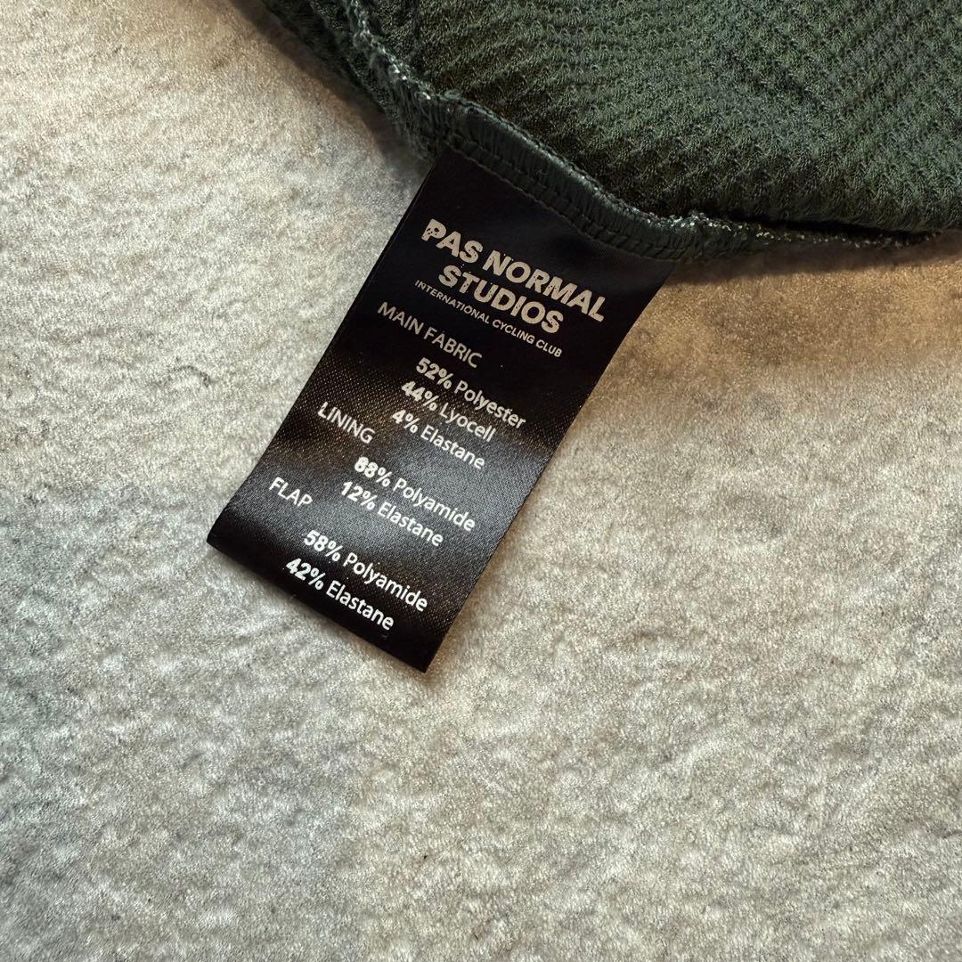 PAS NORMAL STUDIOS サイクルジャージ L ダークグリーン