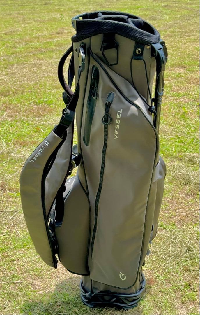 VESSEL ライトスタンドキャディバッグ 中古美品