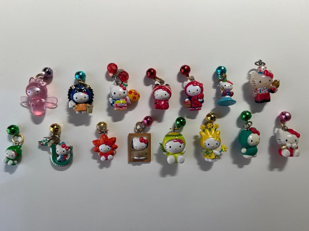 ★節分セール！2026/2/3 24:00まで！【キティちゃん】根付／キーホルダ