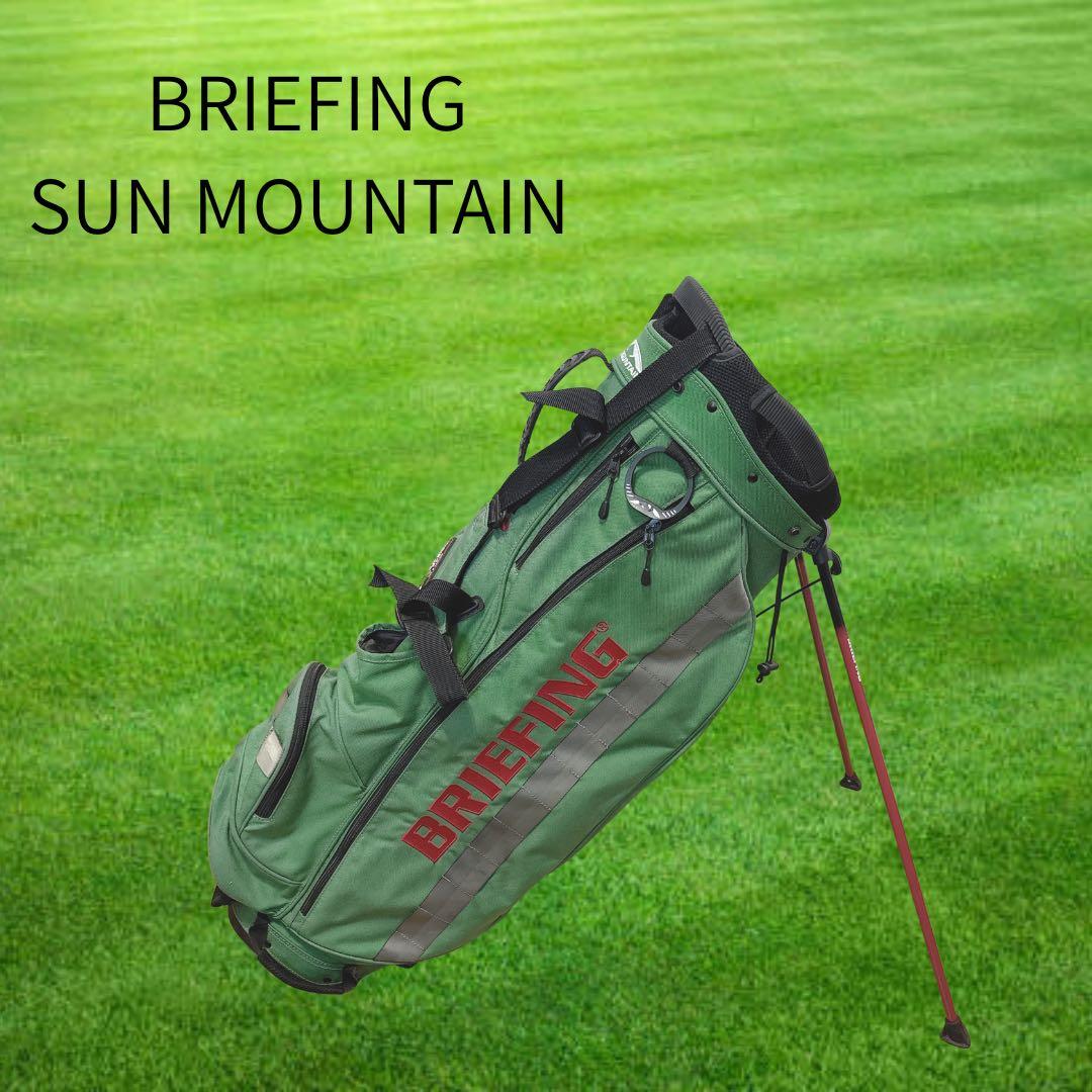 K402 BRIEFING×サンマウンテン スタンドキャディバッグ