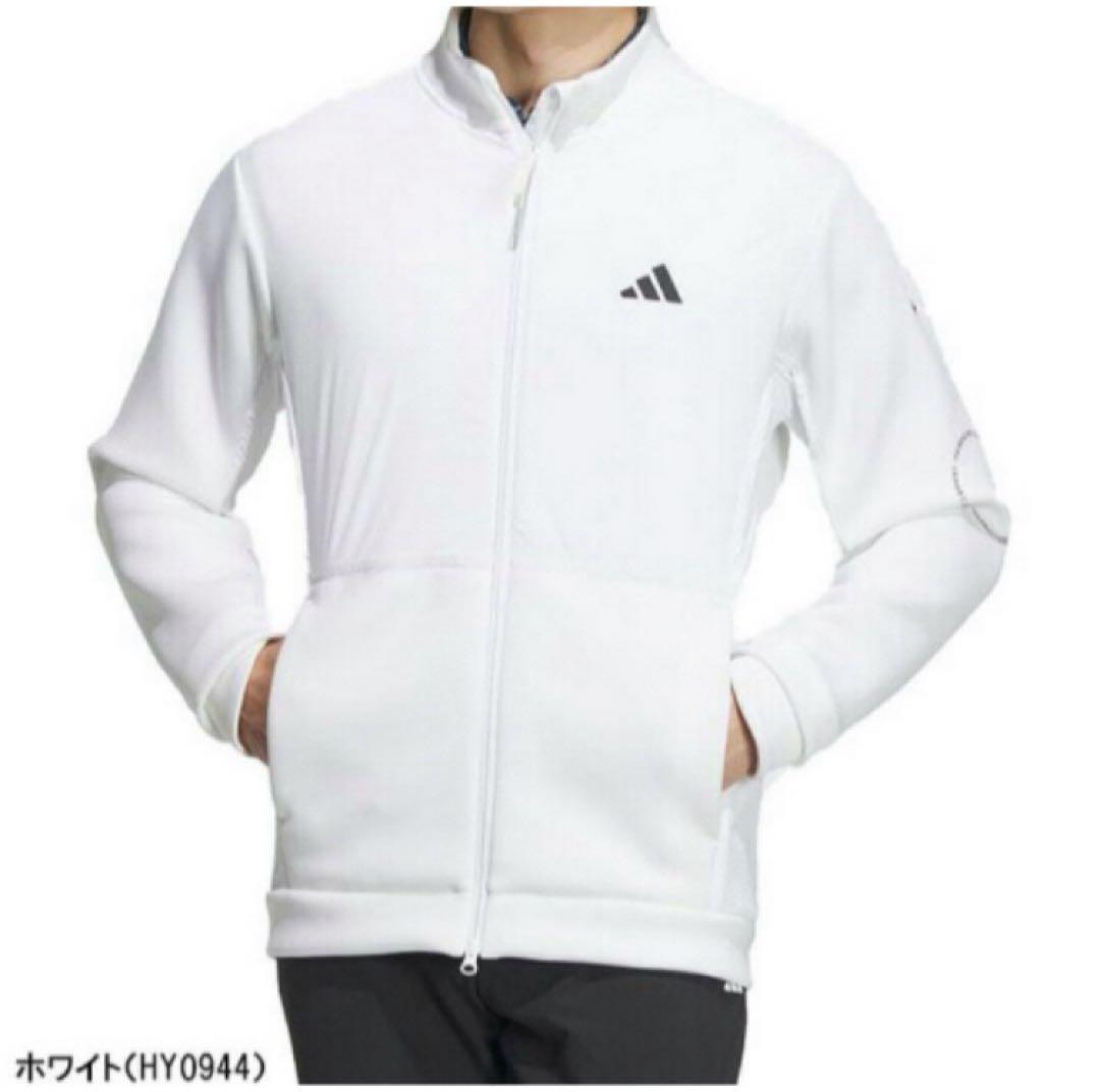 送料無料 新品 adidas GOLF ダンボールニット フルジップ XL WT