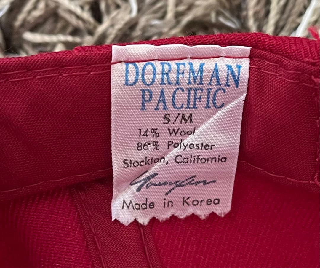 【入手困難 90年代現地購入】佐々木麟太郎スタンフォード大学CAP新品Ｆサイズ