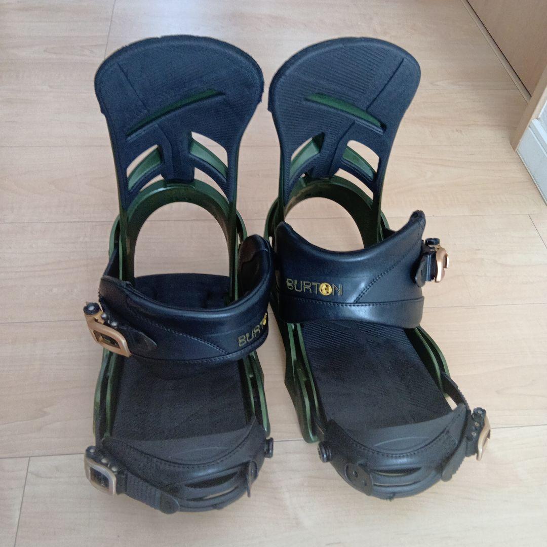 BURTON MISSIN ビンディング Lサイズ グリーン/ブラック