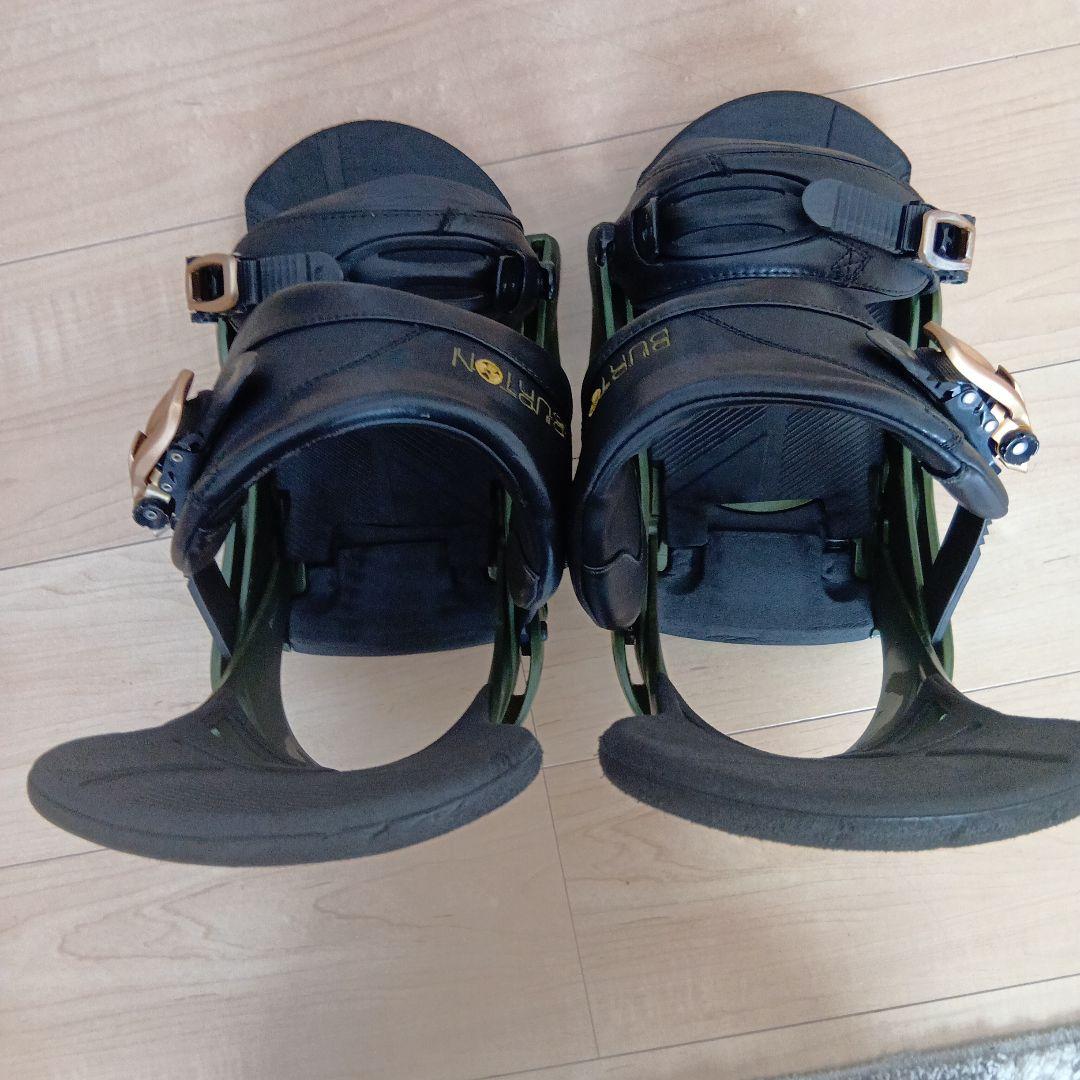 BURTON MISSIN ビンディング Lサイズ グリーン/ブラック