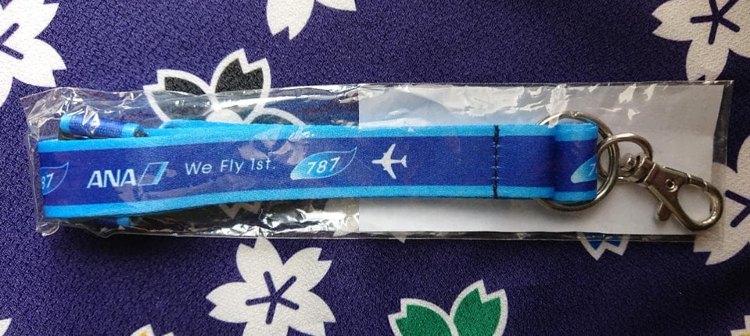 ANA We fly 1st Boeing-787 ネックストラップ