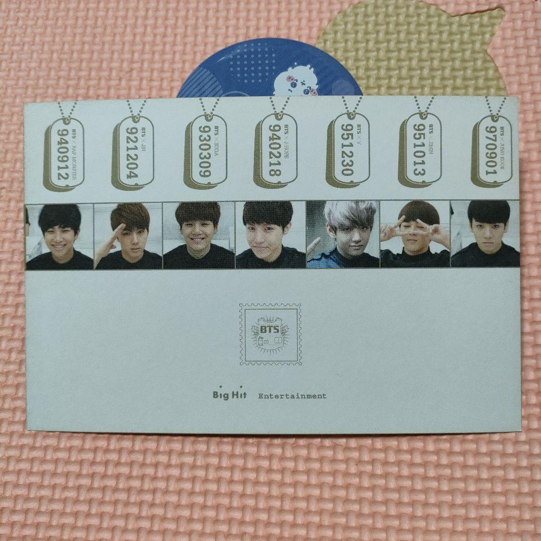 レア ◆ 防弾少年団 BTS ダイアリー 2014 ポストカード 3枚セット