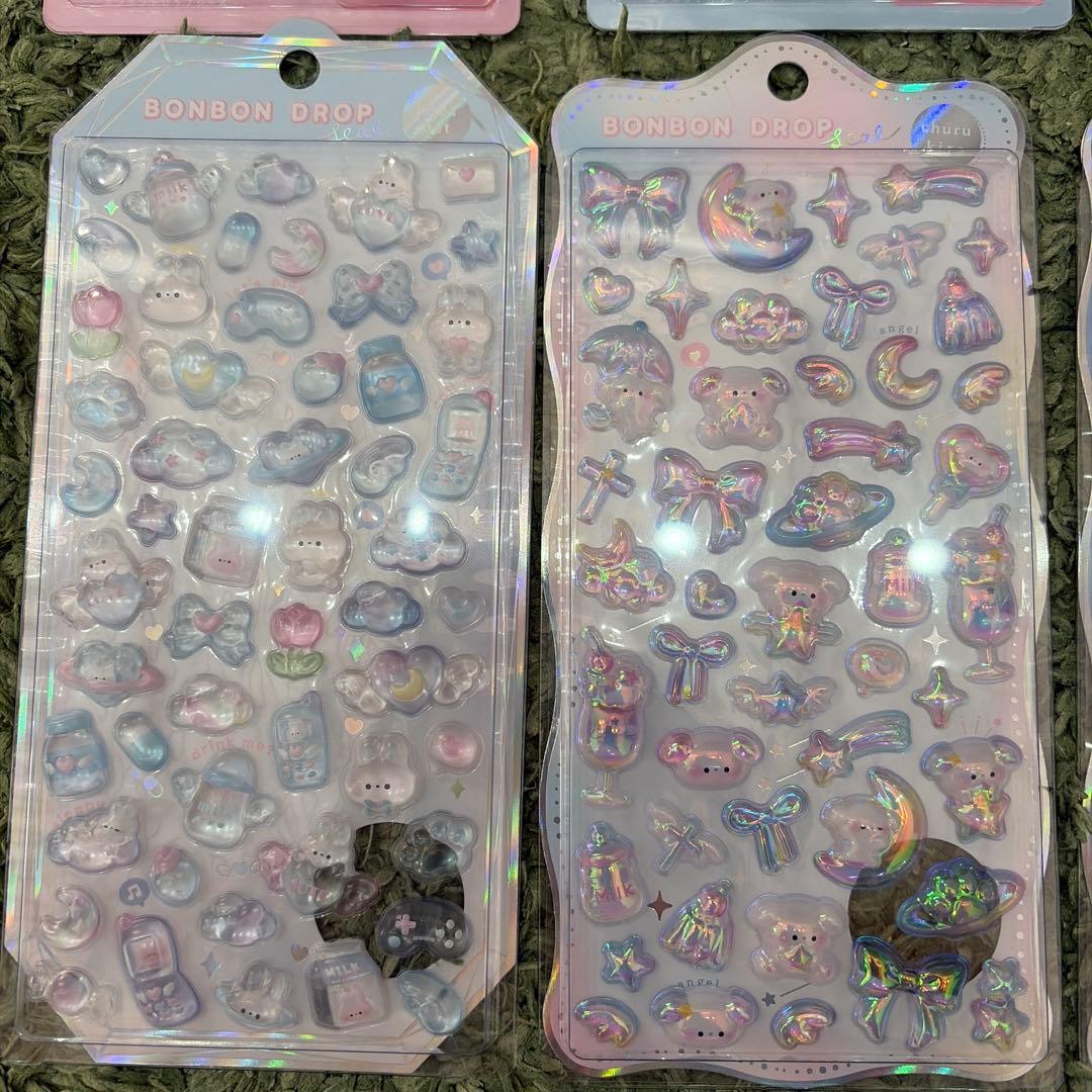 ボンボンドロップシール　オリジナル　8枚セット