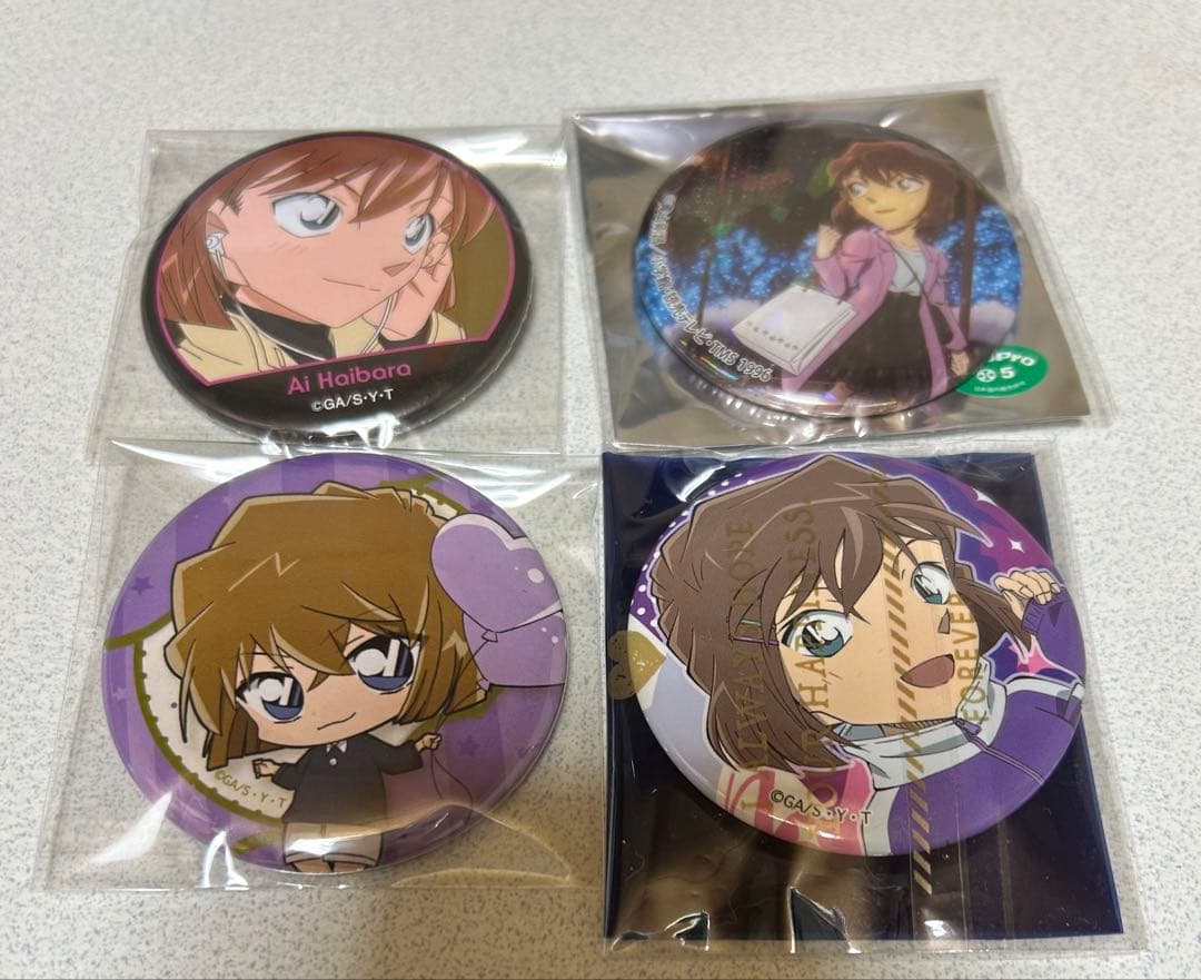 名探偵コナン FAN’S SELECTION 缶バッジ 灰原