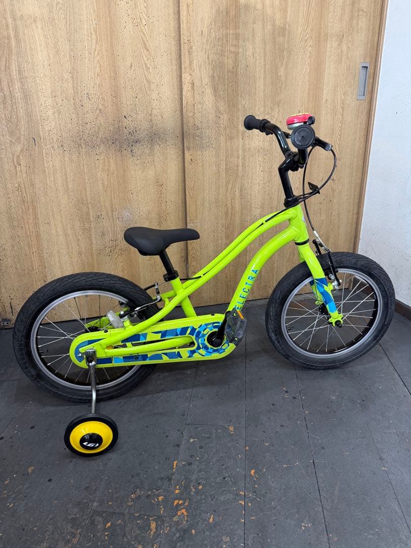 中古車　幼児用　エレクトラビーチクルーザー　アルミフレーム　16インチ　美品