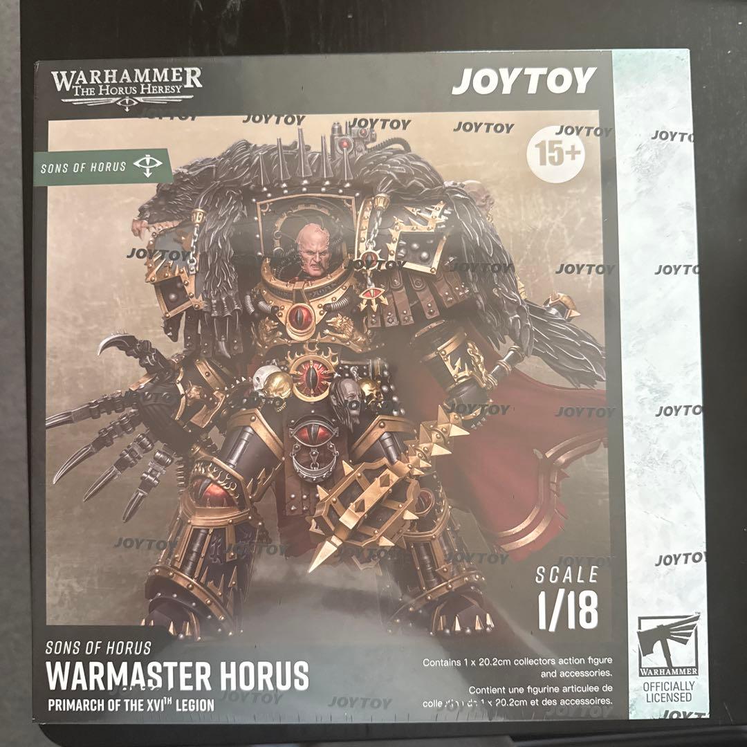 JOYTOY ウォーハンマー40K WARMASTER HORUS フィギュア