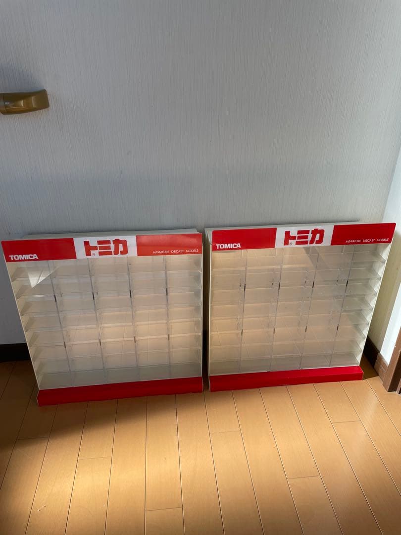 トミカ ディスプレイケース 2個セット 非売品 什器
