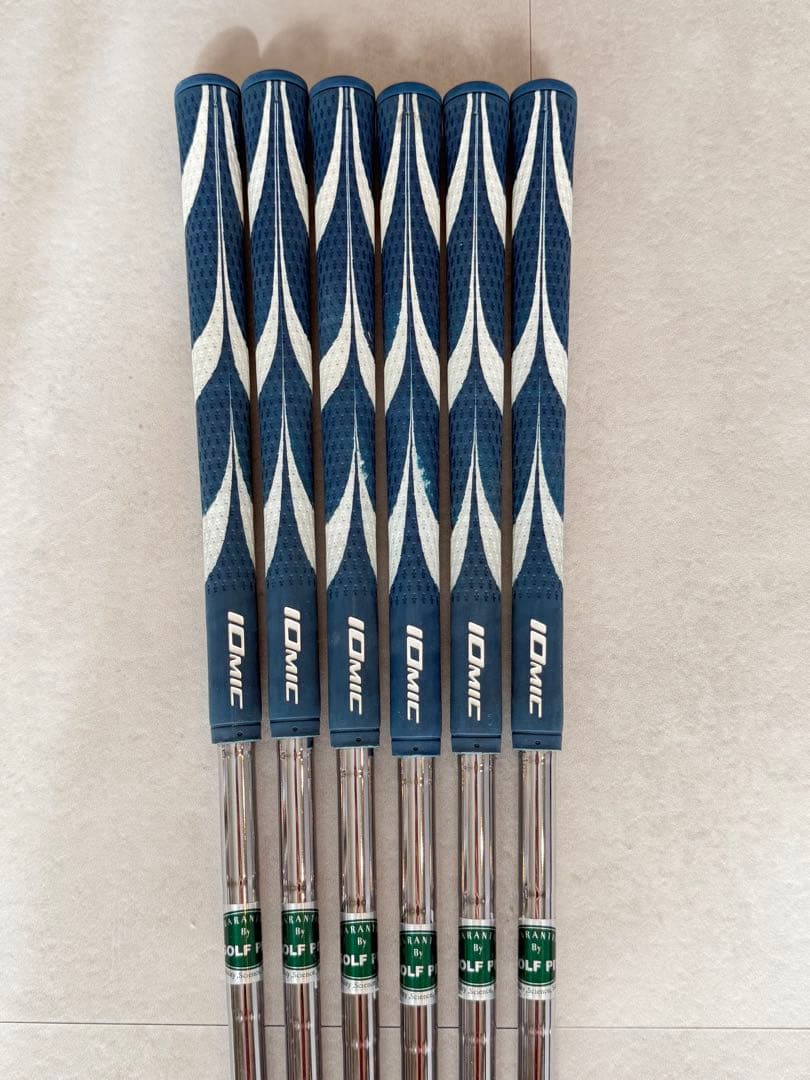 IOMIC ゴルフグリップ ダイナミックゴールド120 シャフト6本セット