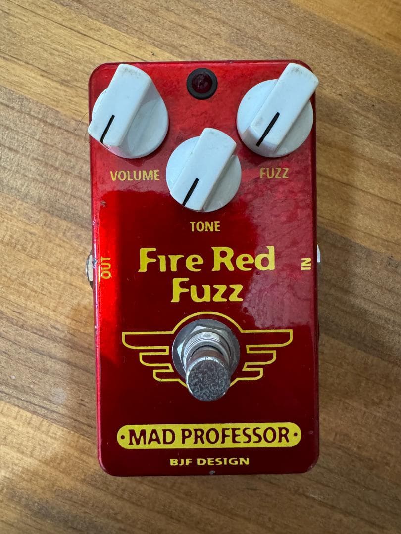 Mad Professor Fire Red Fuzz HW ハンドワイヤード