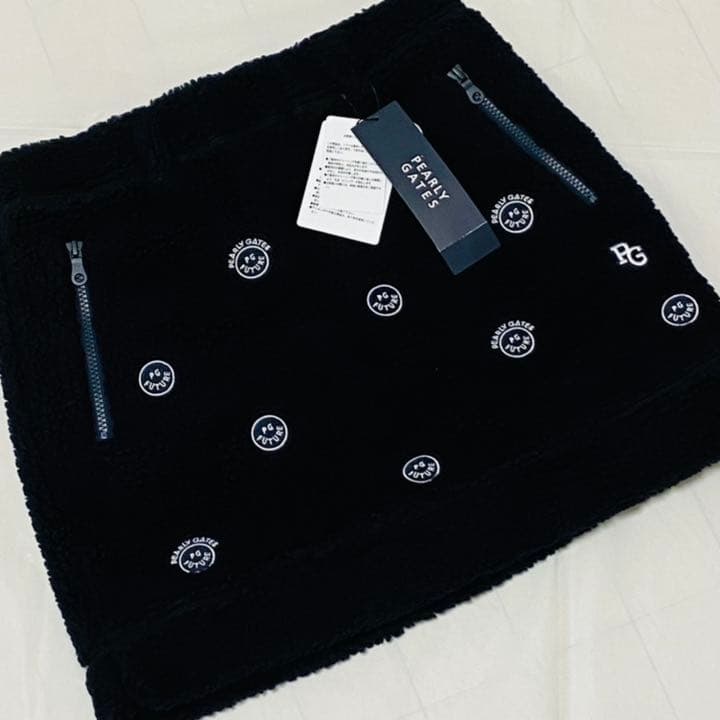 サイズ①☆パーリーゲイツ☆パイルジャガード　スカート ☆新品☆税込28,600円