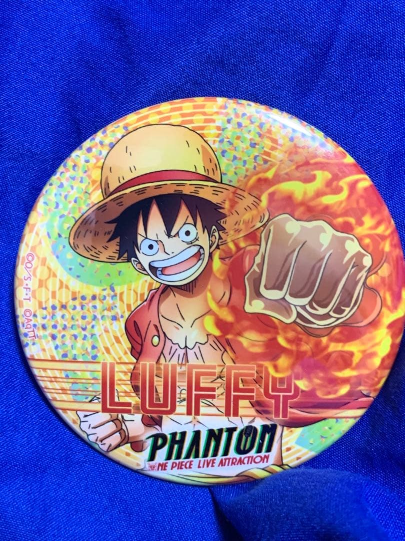 【7種セット】ワンピース東京タワー ルフィ 缶バッジ