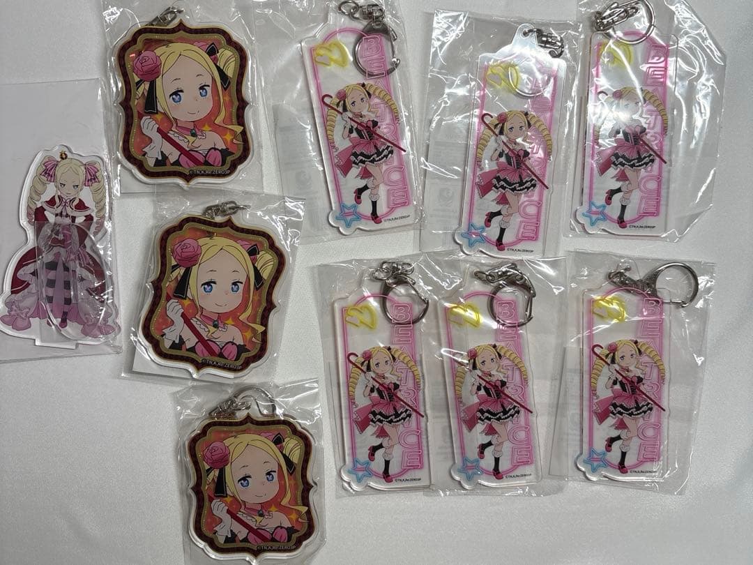 I くじ引き堂　リゼロ　ベアトリス　アクリルキーホルダー アクリルスタンド