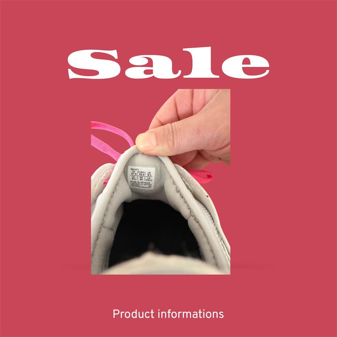 【美品】asics GLIDE NOVA FF3/グライドノヴァFF3レア白/紫