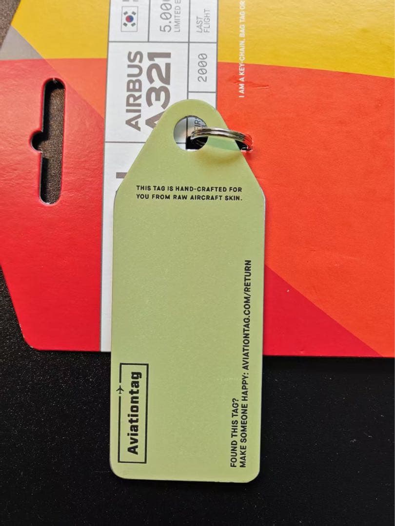 航空機・ヘリコプター Asiana aviationtag Airbus A321-100HL7594