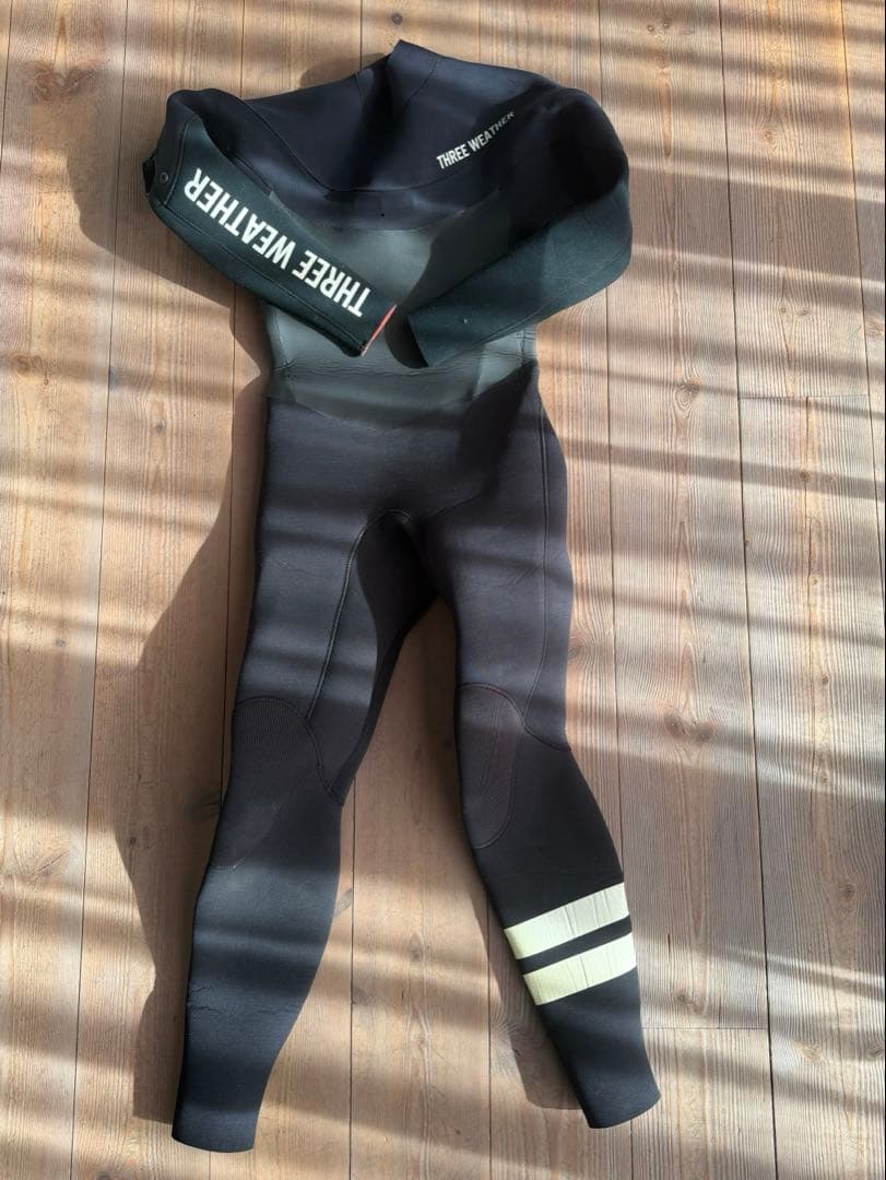 キッズ　145cm THREE WEATHER フルスーツ ブラック