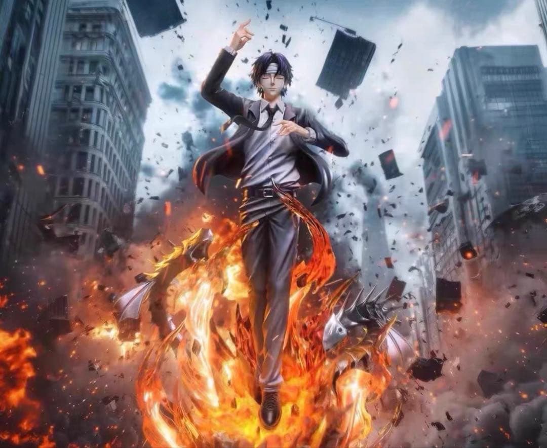 hunter×hunterクロロ＝ルシルフル ガレージキット ガレキスタチュー④