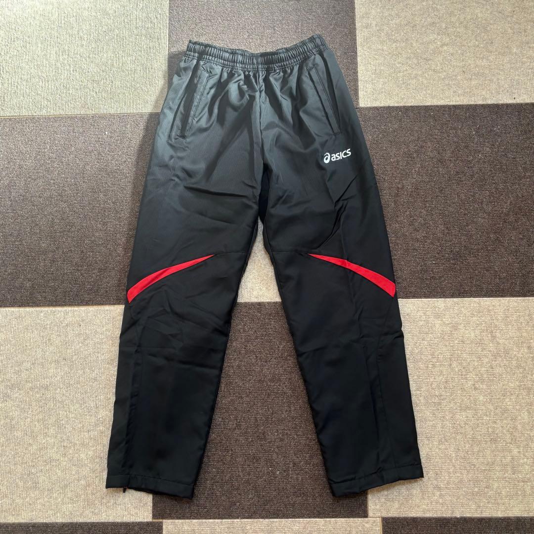 【✨美品】asics アシックス　ウインドブレーカー　セットアップ　ブラック