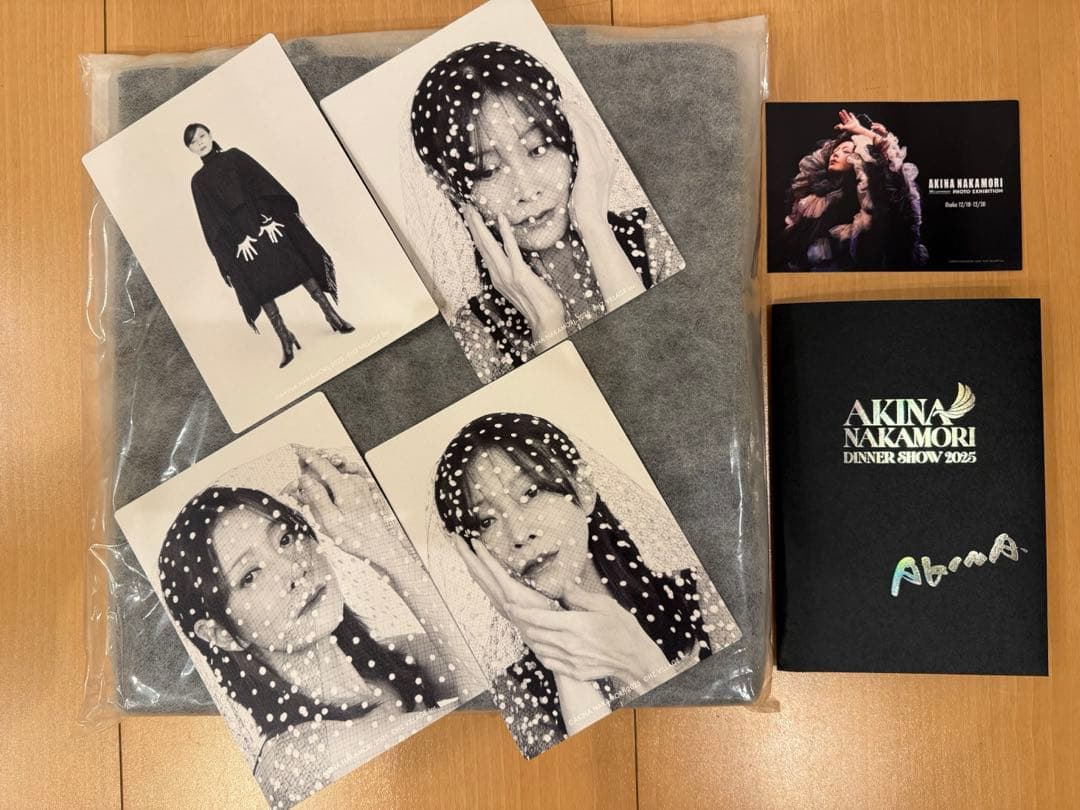 ★中森明菜ディナーショー★トートバッグ、メニュー表、ポストカード（おまけつき）