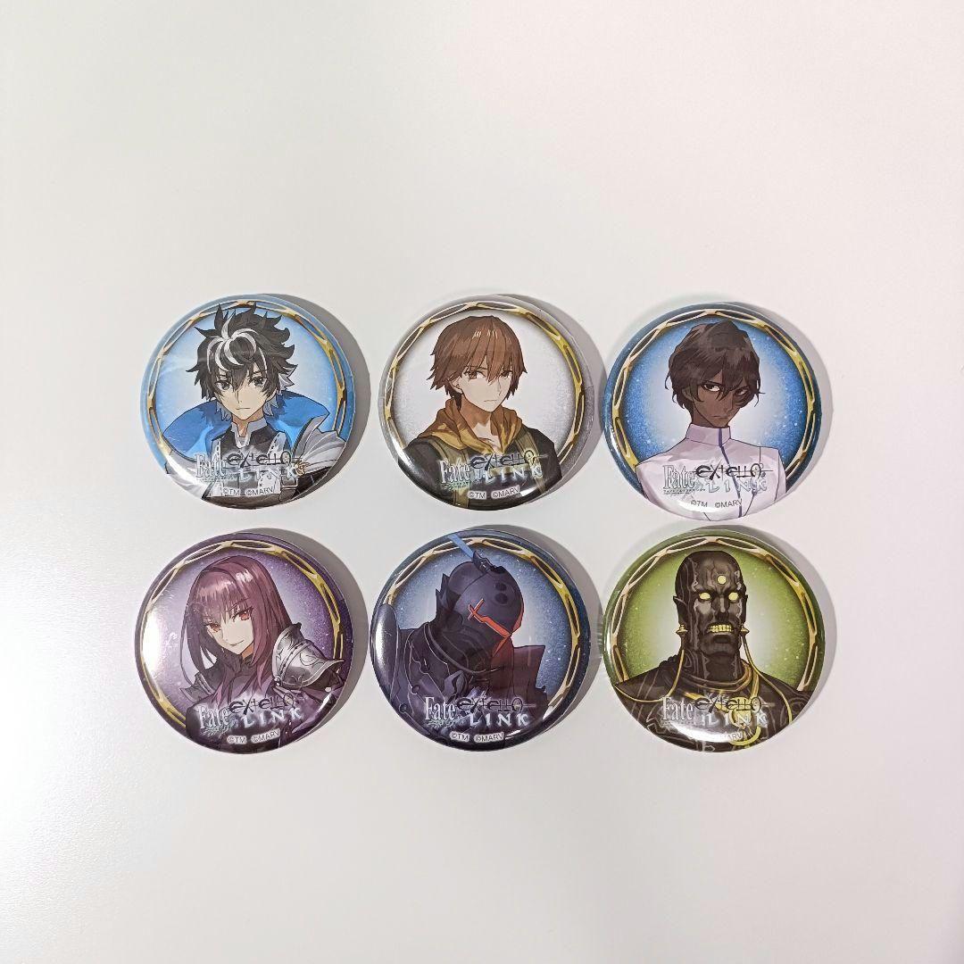 Fate/EXTELLA LINKキャラバッジコレクションVol.1アルジュナ他